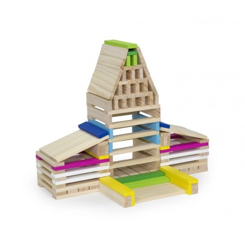 Viga Toys VIGA Drewniane Klocki konstrukcyjne Budynki Viga Toys VIGA Drewniane Klocki konstrukcyjne Budynki
