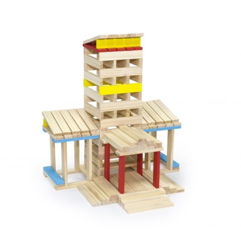 Viga Toys VIGA Drewniane Klocki konstrukcyjne Budynki Viga Toys VIGA Drewniane Klocki konstrukcyjne Budynki