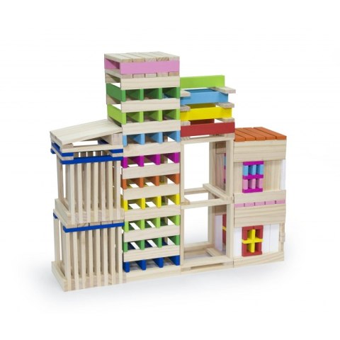 Viga Toys VIGA Drewniane Klocki konstrukcyjne Budynki Viga Toys VIGA Drewniane Klocki konstrukcyjne Budynki