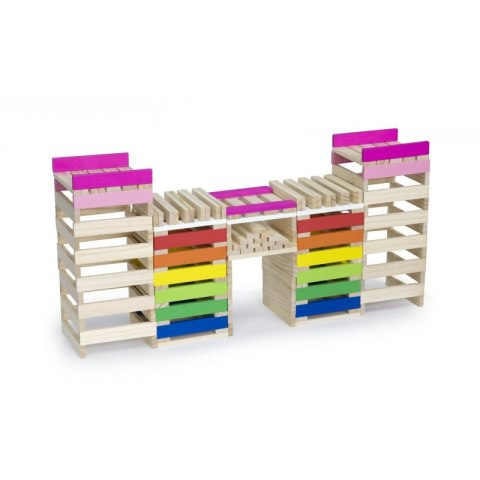 Viga Toys VIGA Drewniane Klocki konstrukcyjne Budynki Viga Toys VIGA Drewniane Klocki konstrukcyjne Budynki