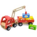 Viga Toys VIGA Drewniany Dźwig z kontenerami