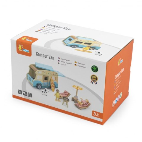 Viga Toys VIGA Drewniany Kamper Plaża Viga Toys VIGA Drewniany Kamper Plaża