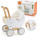 Viga Toys VIGA Drewniany Wózek dla Lalek z Gondolą
