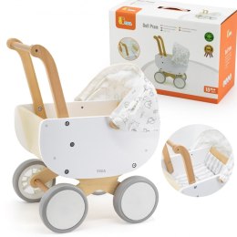 Viga Toys VIGA Drewniany Wózek dla Lalek z Gondolą