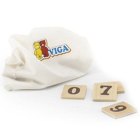Viga Toys VIGA Drewniany Zegar Nauka Zegara Czasu Montessori Viga Toys VIGA Drewniany Zegar Nauka Zegara Czasu Montessori