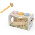 Viga Toys VIGA Drewniany Zestaw Wybijanka + Cymbałki Ksylofon 2w1