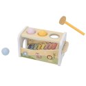 Viga Toys VIGA Drewniany Zestaw Wybijanka + Cymbałki Ksylofon 2w1