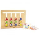 Viga Toys VIGA Gra Logiczna Odwzoruj Kolory i Figury Montessori