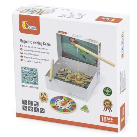 Viga Toys VIGA Gra Zestaw Magnetyczny Do Łowienia Rybek Viga Toys VIGA Gra Zestaw Magnetyczny Do Łowienia Rybek