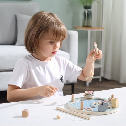 Viga Toys VIGA PolarB Drewniana Gra Łowienie Rybek Viga Toys VIGA PolarB Drewniana Gra Łowienie Rybek