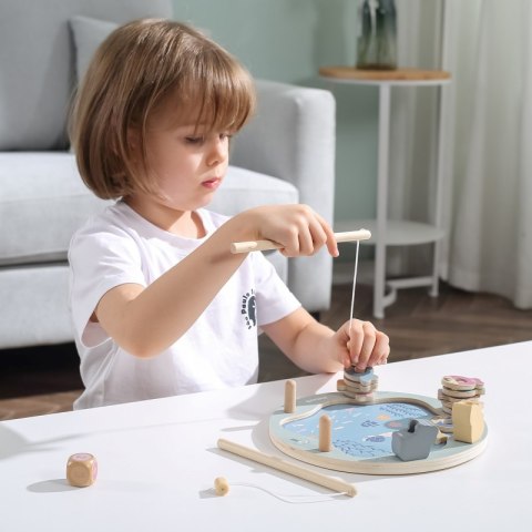 Viga Toys VIGA PolarB Drewniana Gra Łowienie Rybek Viga Toys VIGA PolarB Drewniana Gra Łowienie Rybek