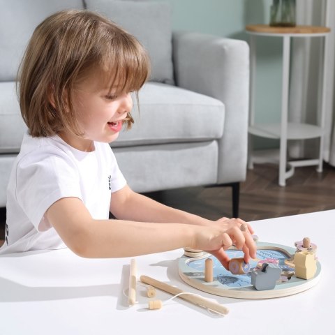 Viga Toys VIGA PolarB Drewniana Gra Łowienie Rybek Viga Toys VIGA PolarB Drewniana Gra Łowienie Rybek