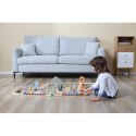 Viga Toys VIGA PolarB Drewniana kolejka dla dzieci Pociąg Tor 90 elementów