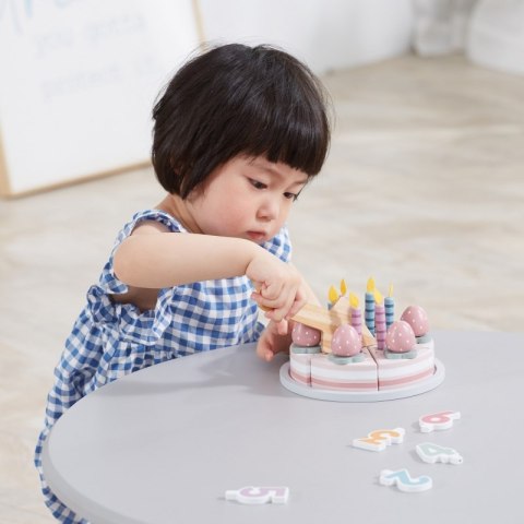 Viga Toys VIGA PolarB Drewniane Ciasto Tort Urodzinowy do Krojenia Viga Toys VIGA PolarB Drewniane Ciasto Tort Urodzinowy do Krojenia