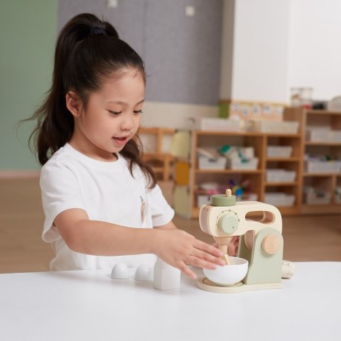Viga Toys VIGA PolarB Drewniany Mikser Kuchenny Zielony + Akcesoria Viga Toys VIGA PolarB Drewniany Mikser Kuchenny Zielony + Akcesoria