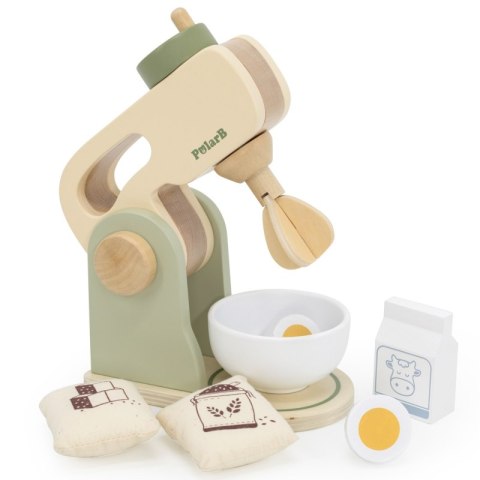 Viga Toys VIGA PolarB Drewniany Mikser Kuchenny Zielony + Akcesoria Viga Toys VIGA PolarB Drewniany Mikser Kuchenny Zielony + Akcesoria