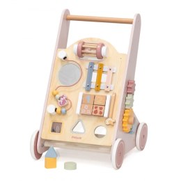 Viga Toys VIGA PolarB Drewniany Pchacz Chodzik Różowy Edukacyjny