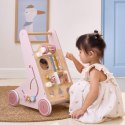 Viga Toys VIGA PolarB Drewniany Pchacz Chodzik Różowy Edukacyjny