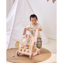 Viga Toys VIGA PolarB Drewniany Pchacz Chodzik Różowy Edukacyjny