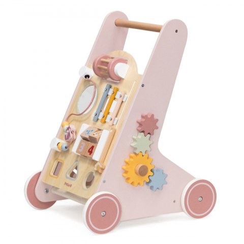 Viga Toys VIGA PolarB Drewniany Pchacz Chodzik Różowy Edukacyjny Viga Toys VIGA PolarB Drewniany Pchacz Chodzik Różowy Edukacyjny