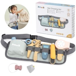 Viga Toys VIGA PolarB Drewniany Zestaw Fryzjerski Pas z Narzędziami