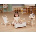Viga Toys VIGA PolarB Kołyska Drewniana dla Lalek Łóżeczko