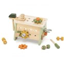 Viga Toys VIGA PolarB Mini Warsztat 2w1 Skrzynka z Narzędziami Zestaw Drewniany
