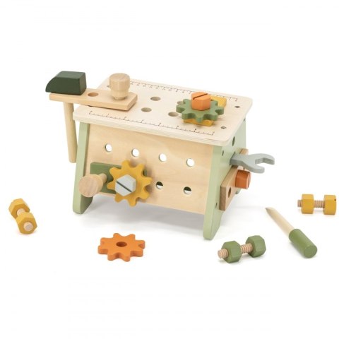 Viga Toys VIGA PolarB Mini Warsztat 2w1 Skrzynka z Narzędziami Zestaw Drewniany Viga Toys VIGA PolarB Mini Warsztat 2w1 Skrzynka z Narzędziami Zestaw Drewniany