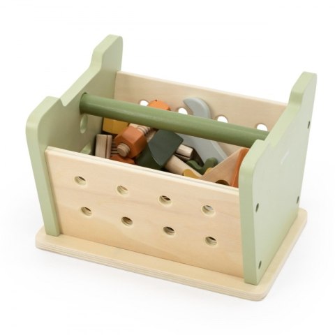 Viga Toys VIGA PolarB Mini Warsztat 2w1 Skrzynka z Narzędziami Zestaw Drewniany Viga Toys VIGA PolarB Mini Warsztat 2w1 Skrzynka z Narzędziami Zestaw Drewniany
