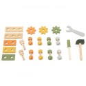 Viga Toys VIGA PolarB Mini Warsztat 2w1 Skrzynka z Narzędziami Zestaw Drewniany