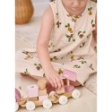 Viga Toys VIGA PolarB Różowa Kolejka Pociąg z Wagonikami Klocki