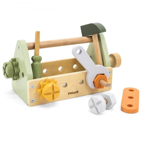Viga Toys VIGA PolarB Skrzynka z Narzędziami Zestaw Drewniany Viga Toys VIGA PolarB Skrzynka z Narzędziami Zestaw Drewniany