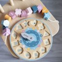 Viga Toys VIGA PolarB Sorter Kształtów Zegar nawlekanka Montessori