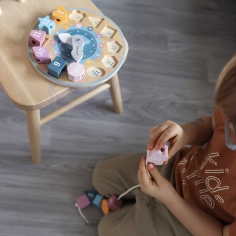 Viga Toys VIGA PolarB Sorter Kształtów Zegar nawlekanka Montessori Viga Toys VIGA PolarB Sorter Kształtów Zegar nawlekanka Montessori