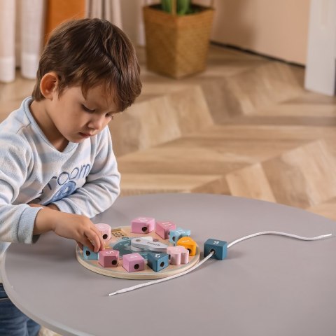 Viga Toys VIGA PolarB Sorter Kształtów Zegar nawlekanka Montessori Viga Toys VIGA PolarB Sorter Kształtów Zegar nawlekanka Montessori