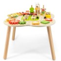 Viga Toys VIGA PolarB Stół Stolik Edukacyjny Aktywności Piramidka Cymbałki Sensoryka Montessori