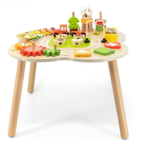 Viga Toys VIGA PolarB Stół Stolik Edukacyjny Aktywności Piramidka Cymbałki Sensoryka Montessori Viga Toys VIGA PolarB Stół Stolik Edukacyjny Aktywności Piramidka Cymbałki Sensoryka Montessori