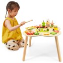 Viga Toys VIGA PolarB Stół Stolik Edukacyjny Aktywności Piramidka Cymbałki Sensoryka Montessori