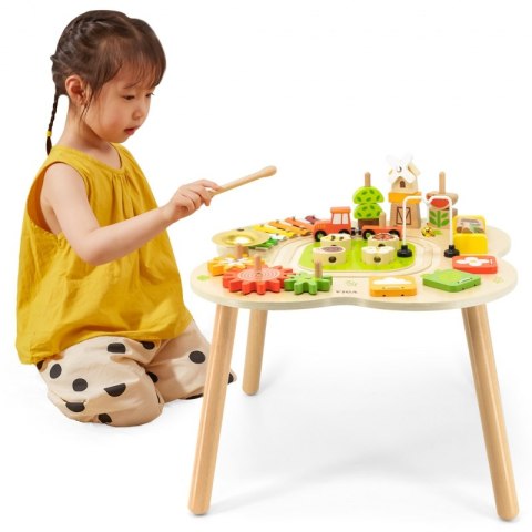Viga Toys VIGA PolarB Stół Stolik Edukacyjny Aktywności Piramidka Cymbałki Sensoryka Montessori Viga Toys VIGA PolarB Stół Stolik Edukacyjny Aktywności Piramidka Cymbałki Sensoryka Montessori