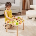 Viga Toys VIGA PolarB Stół Stolik Edukacyjny Aktywności Piramidka Cymbałki Sensoryka Montessori