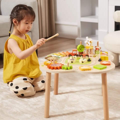 Viga Toys VIGA PolarB Stół Stolik Edukacyjny Aktywności Piramidka Cymbałki Sensoryka Montessori Viga Toys VIGA PolarB Stół Stolik Edukacyjny Aktywności Piramidka Cymbałki Sensoryka Montessori