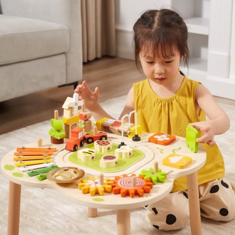 Viga Toys VIGA PolarB Stół Stolik Edukacyjny Aktywności Piramidka Cymbałki Sensoryka Montessori Viga Toys VIGA PolarB Stół Stolik Edukacyjny Aktywności Piramidka Cymbałki Sensoryka Montessori