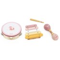 Viga Toys VIGA PolarB Zestaw Instrumentów Muzycznych Różowy
