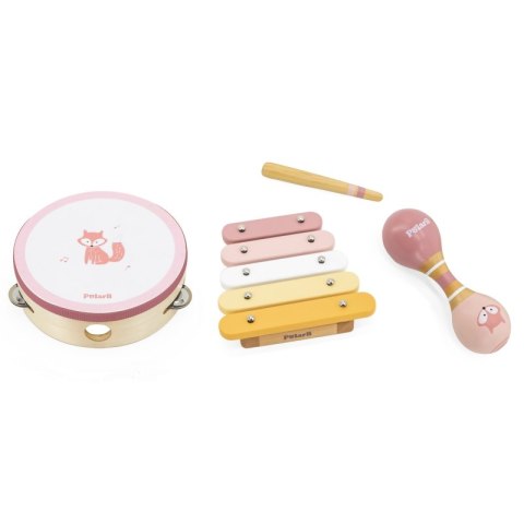 Viga Toys VIGA PolarB Zestaw Instrumentów Muzycznych Różowy Viga Toys VIGA PolarB Zestaw Instrumentów Muzycznych Różowy
