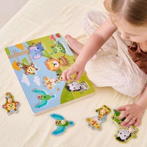 Viga Toys VIGA Puzzle Dźwiękowe Dopasuj Zwierzęta Egzotyczne Viga Toys VIGA Puzzle Dźwiękowe Dopasuj Zwierzęta Egzotyczne