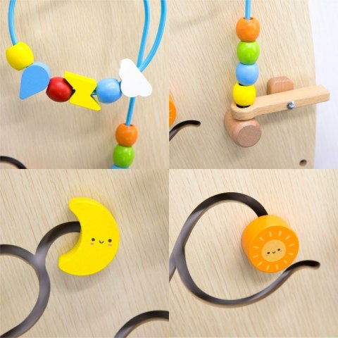 Viga Toys VIGA Tablica Manipulacyjna Ścienna Łuk Montessori Viga Toys VIGA Tablica Manipulacyjna Ścienna Łuk Montessori