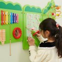 Viga Toys VIGA Tablica Sensoryczna Manipulacyjna Krokodyl Certyfikat FSC Montessori