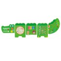 Viga Toys VIGA Tablica Sensoryczna Manipulacyjna Krokodyl Certyfikat FSC Montessori