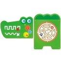 Viga Toys VIGA Tablica Sensoryczna Manipulacyjna Krokodyl Certyfikat FSC Montessori