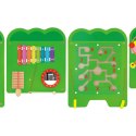 Viga Toys VIGA Tablica Sensoryczna Manipulacyjna Krokodyl Certyfikat FSC Montessori